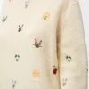 Maglione in lana Bianco/Multicolore Maglione in lana Bianco/Multicolore