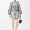 Maglione in lana Bianco/Nero