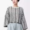 Maglione in lana Bianco/Nero