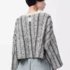 Maglione in lana Bianco/Nero