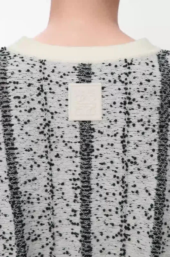 Maglione in lana Bianco/Nero