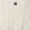 Maglione in lana Ecru/Marrone Maglione in lana Ecru/Marrone