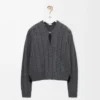 Maglione in lana grigio