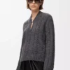 Maglione in lana grigio