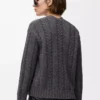Maglione in lana grigio