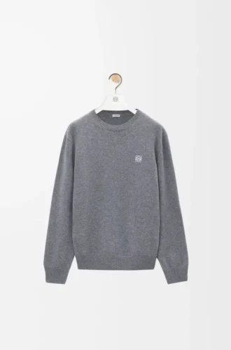 Maglione in lana grigio melange Maglione in lana grigio melange