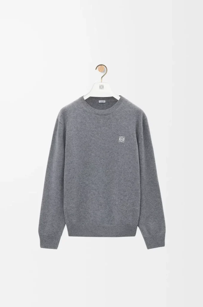 Maglione in lana grigio melange Maglione in lana grigio melange