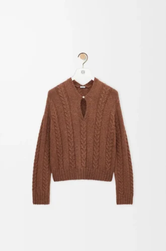 Maglione in lana Marrone