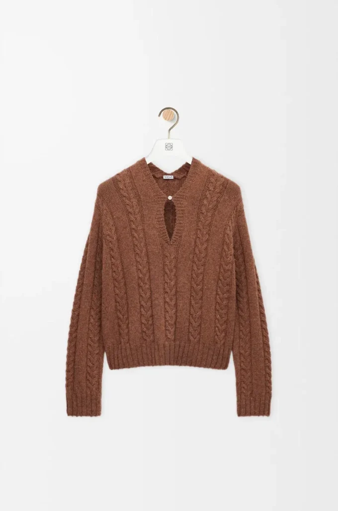 Maglione in lana Marrone Maglione in lana Marrone