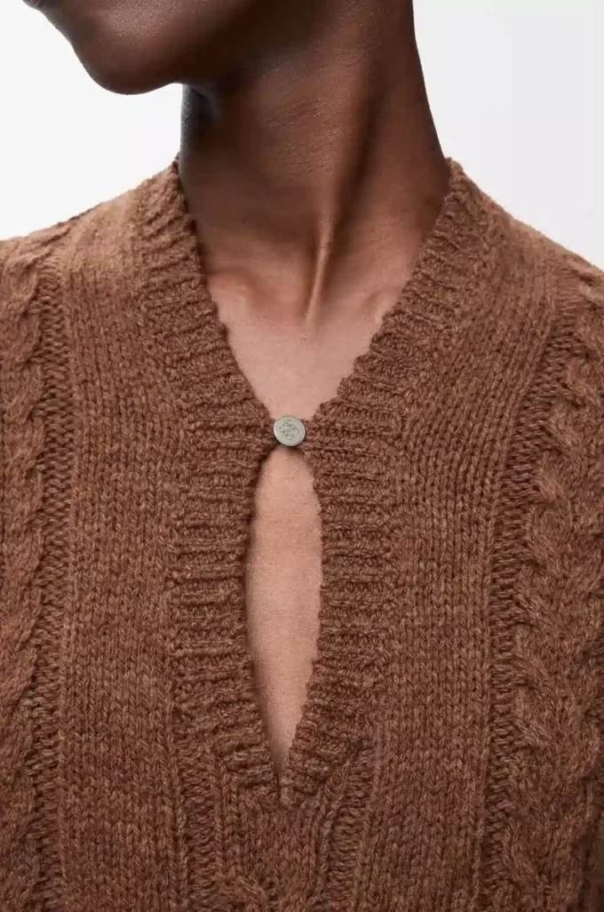 Maglione in lana Marrone Maglione in lana Marrone