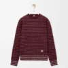 Maglione in lana marrone scuro