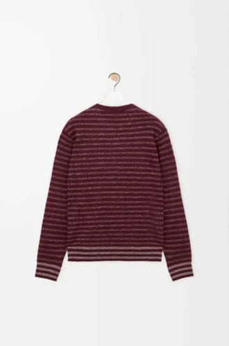 Maglione in lana marrone scuro Maglione in lana marrone scuro