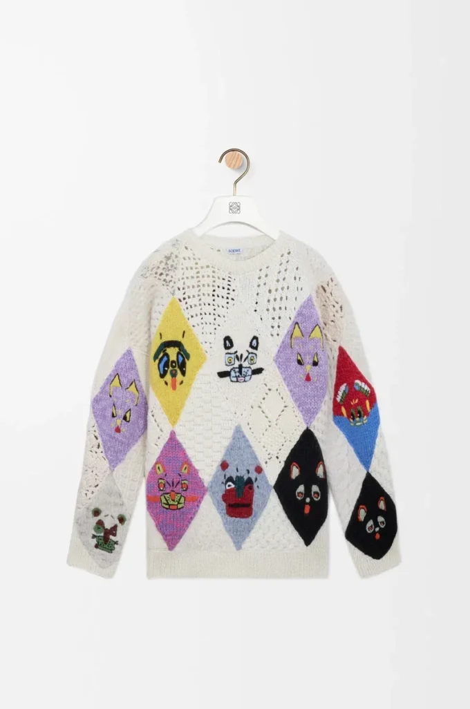 Maglione in lana Multicolore