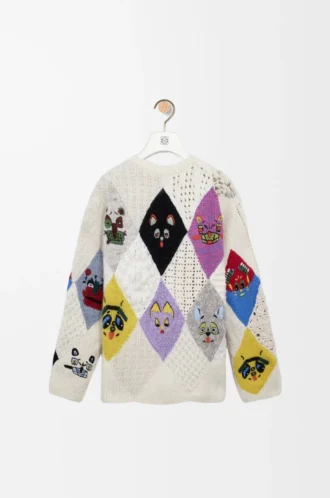 Maglione in lana Multicolore
