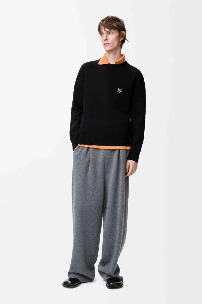 Maglione in lana Nero