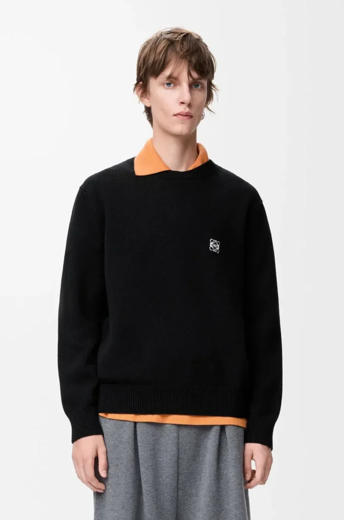 Maglione in lana Nero