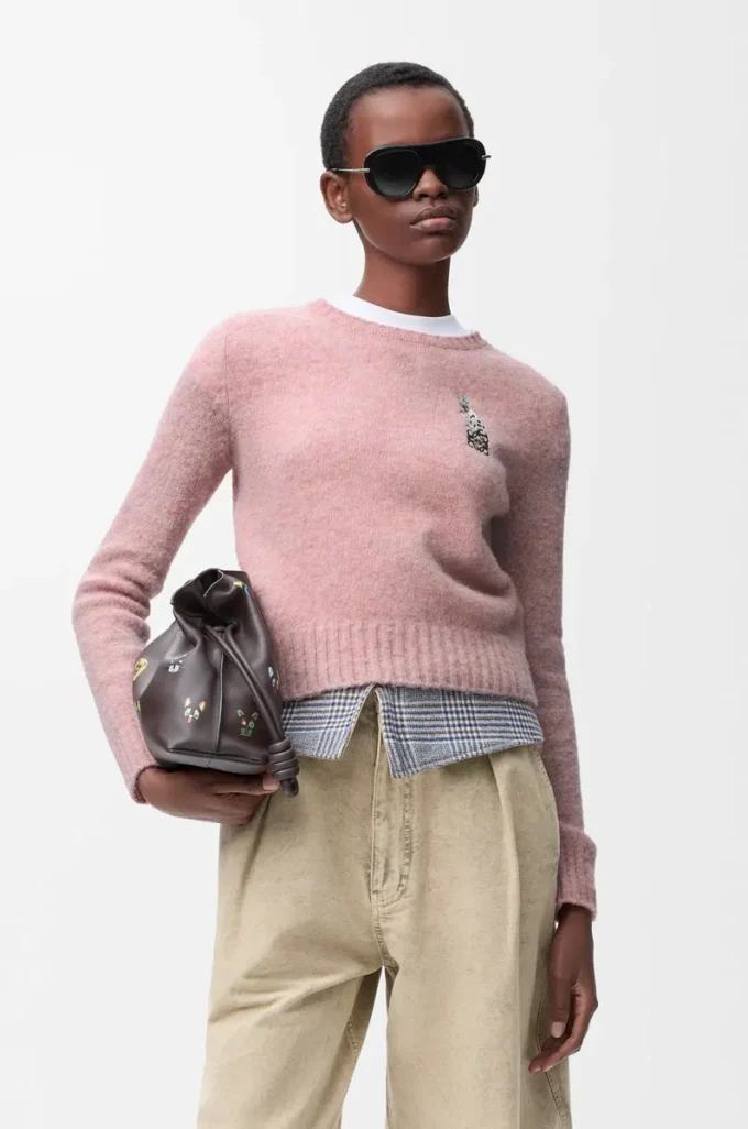 Maglione in lana Rosa Maglione in lana Rosa