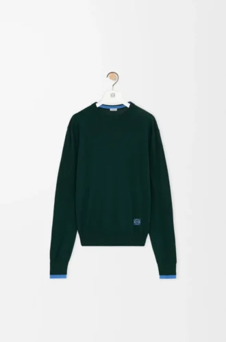 Maglione in lana Verde/Blu Maglione in lana Verde/Blu