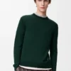 Maglione in lana Verde/Blu