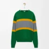 Maglione in lana Verde/Grigio Maglione in lana Verde/Grigio