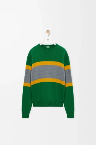 Maglione in lana Verde/Grigio Maglione in lana Verde/Grigio