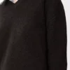 Maglione in lana verde kaki
