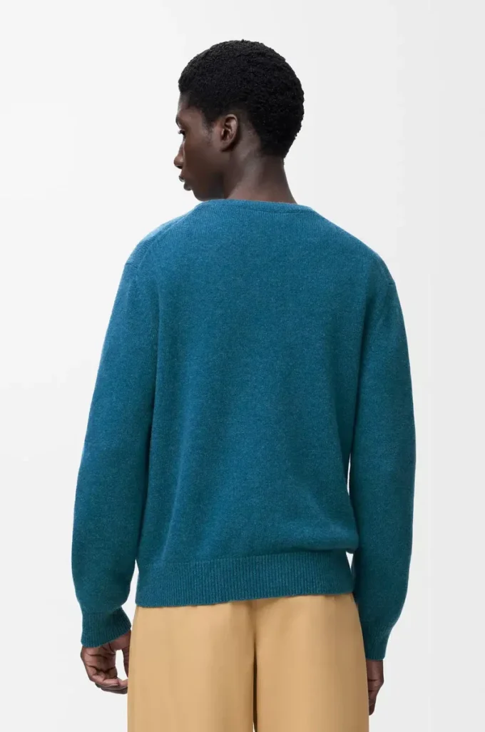Maglione in lana verde scuro Maglione in lana verde scuro