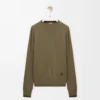Maglione in lana Verde/Verde kaki Maglione in lana Verde/Verde kaki