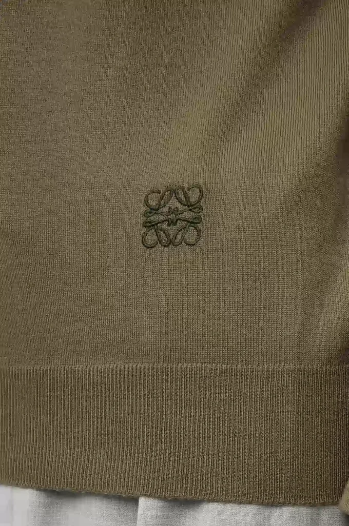Maglione in lana Verde/Verde kaki Maglione in lana Verde/Verde kaki