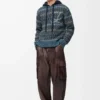 Maglione in misto lana Blu/Multicolore