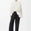 Maglione in misto mohair Bianco