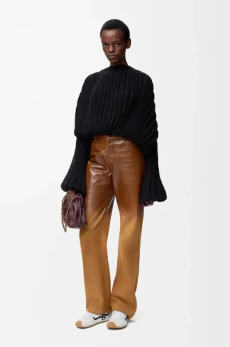 Maglione in misto mohair Nero