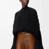 Maglione in misto mohair Nero