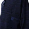 Maglione polo in lana blu navy/nero Maglione polo in lana blu navy/nero