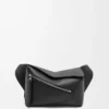 Marsupio Small Puzzle Edge in pelle di vitello classica nera