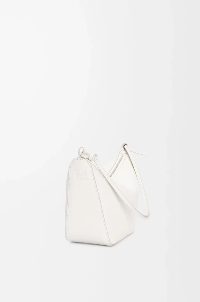 Mini Hammock hobo in classica pelle di vitello Soft White Mini Hammock hobo in classica pelle di vitello Soft White