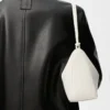 Mini Hammock hobo in classica pelle di vitello Soft White Mini Hammock hobo in classica pelle di vitello Soft White