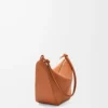 Mini Hammock hobo in pelle di vitello classica Tan