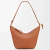 Mini Hammock hobo in pelle di vitello classica Tan
