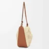 Mini Hammock Hobo in rafia e pelle di vitello Marrone chiaro/Naturale Mini Hammock Hobo in rafia e pelle di vitello Marrone chiaro/Naturale