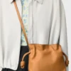 Mini pochette Flamenco in pelle di vitello nappa Warm Desert Mini pochette Flamenco in pelle di vitello nappa Warm Desert