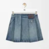 Minigonna in denim Denim lavato Minigonna in denim Denim lavato