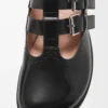 Mule Mary Jane Campo in pelle di vitello Nero Mule Mary Jane Campo in pelle di vitello Nero