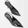 Nuove décolleté con cinturino posteriore in pelle mista Nero Nuove décolleté con cinturino posteriore in pelle mista Nero