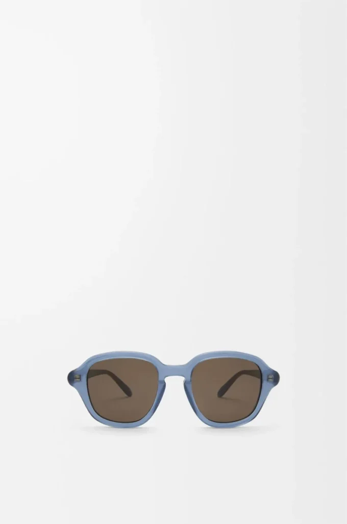 Occhiali da sole Alpha Slim Milky Blue