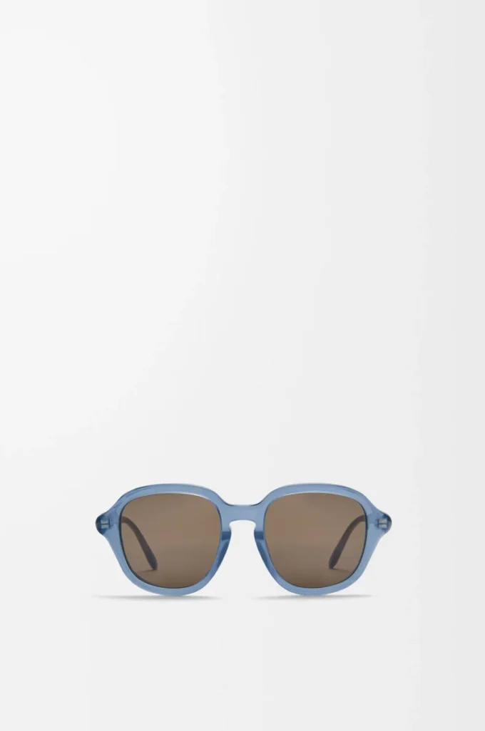 Occhiali da sole Alpha Slim Milky Blue