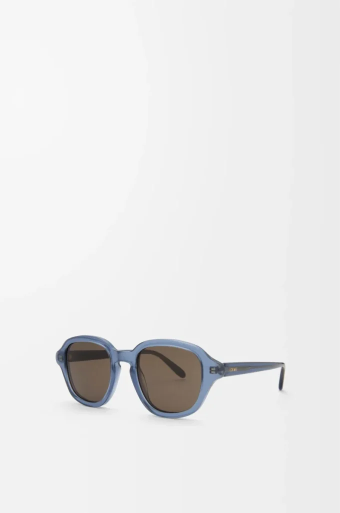 Occhiali da sole Alpha Slim Milky Blue