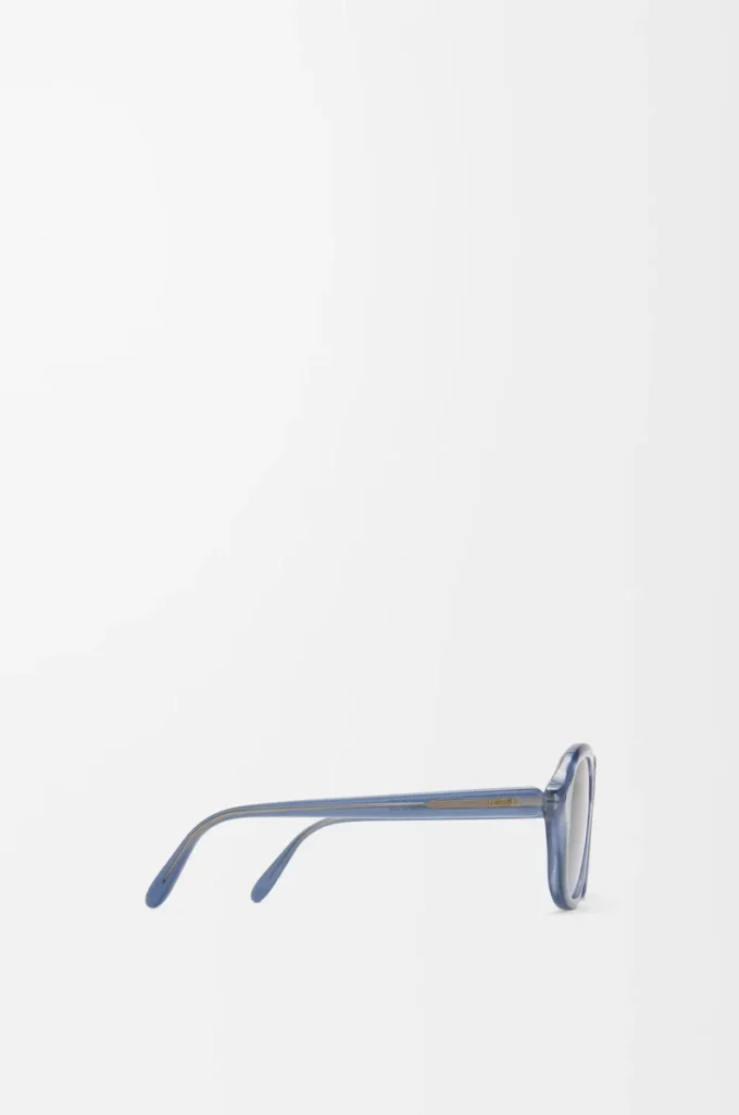 Occhiali da sole Alpha Slim Milky Blue