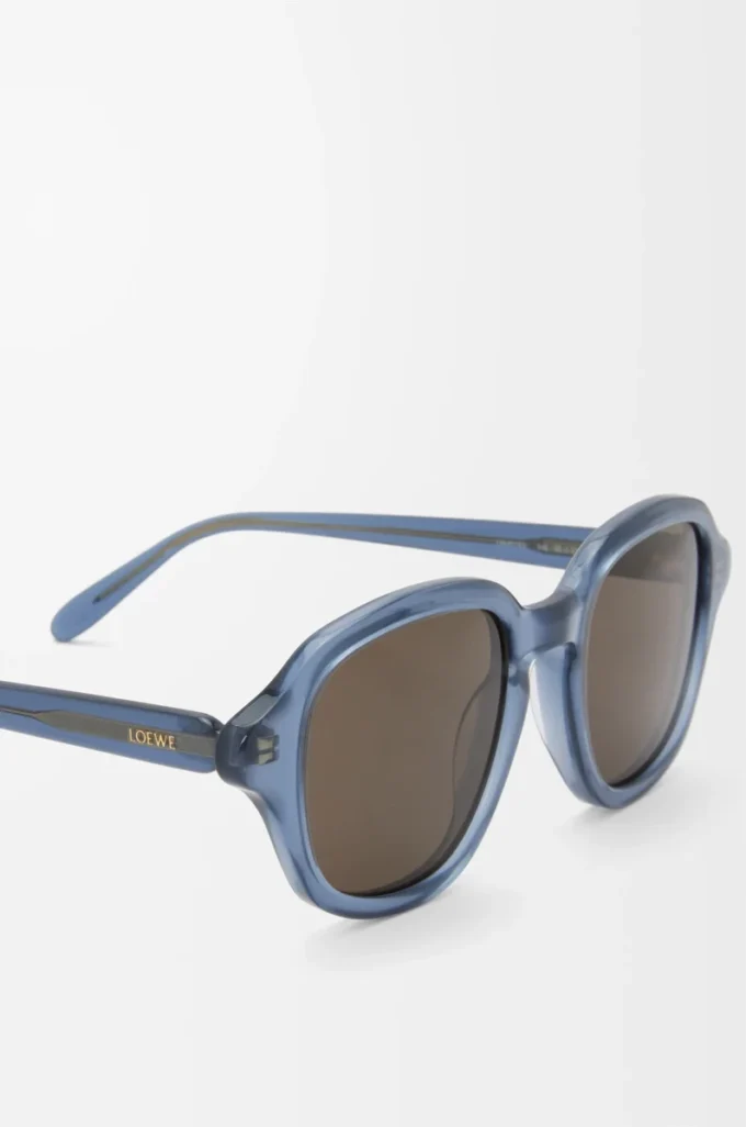 Occhiali da sole Alpha Slim Milky Blue