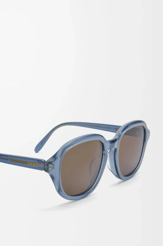 Occhiali da sole Alpha Slim Milky Blue